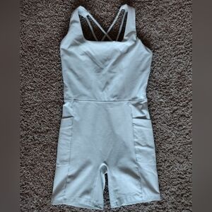 Calia Athletic Light Powder Blue Bodysuit Jumpsuit XS